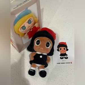 Pop Mart Angry Molly - Angry Energy Series Plush Pendant - Ink Fire (Secret)